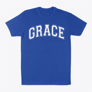 Grace Lutheran School Varsity Arch Classic Dad T-Shirt