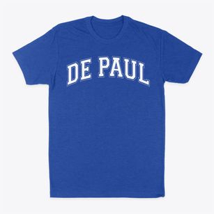 The De Paul School Varsity Arch Classic Dad T-Shirt
