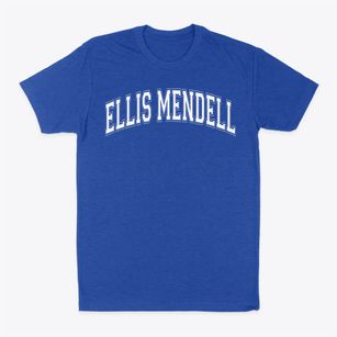 Ellis Mendell Elementary School Varsity Arch Classic Dad T-Shirt