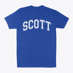 Scott Elementary School Varsity Arch Classic Dad T-Shirt