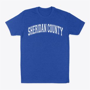 Sheridan County District 75 School Varsity Arch Classic Dad T-Shirt