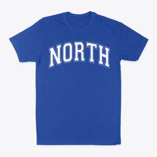 North Main Street Elementary School Varsity Arch Classic Dad T-Shirt