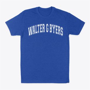Walter G Byers Elementary School Varsity Arch Classic Dad T-Shirt