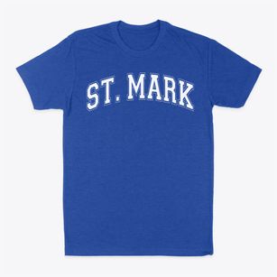 Saint Mark Lutheran School Varsity Arch Classic Dad T-Shirt