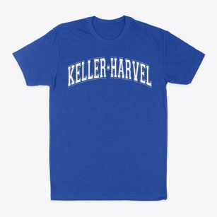 Keller-harvel Elementary School Varsity Arch Classic Dad T-Shirt