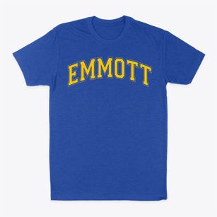 Emmott Elementary School Varsity Arch Classic Dad T-Shirt