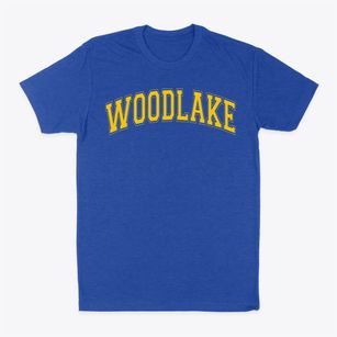 Woodlake Elementary School Varsity Arch Classic Dad T-Shirt
