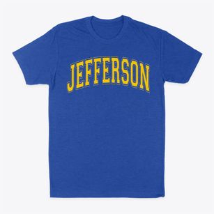 Jefferson Elementary School Varsity Arch Classic Dad T-Shirt