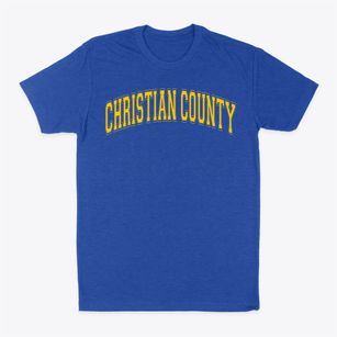 Christian County High School Varsity Arch Classic Dad T-Shirt