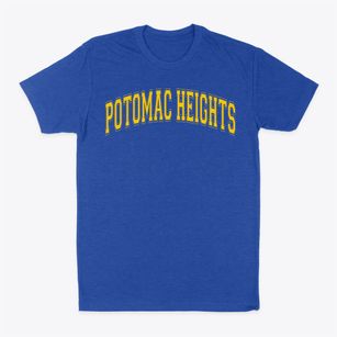 Potomac Heights Elementary School Varsity Arch Classic Dad T-Shirt