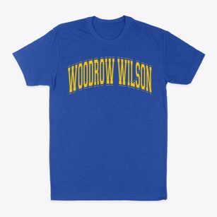 Woodrow Wilson Elementary School Varsity Arch Classic Dad T-Shirt