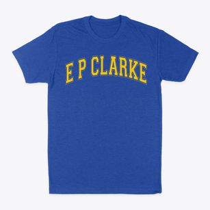 E P Clarke Elementary School Varsity Arch Classic Dad T-Shirt