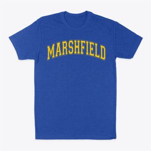 Marshfield High School Varsity Arch Classic Dad T-Shirt