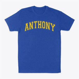 Anthony Elementary School Varsity Arch Classic Dad T-Shirt