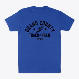 Grand County High School Track and Field Classic Dad T-Shirt