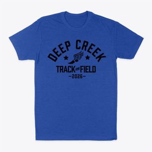 Deep Creek Middle School Track and Field Classic Dad T-Shirt
