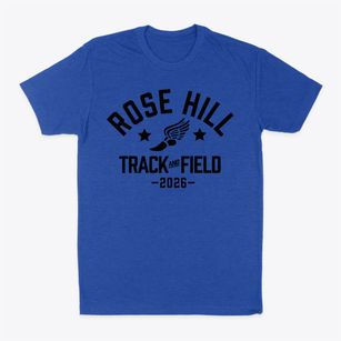 Rose Hill Middle School Track and Field Classic Dad T-Shirt