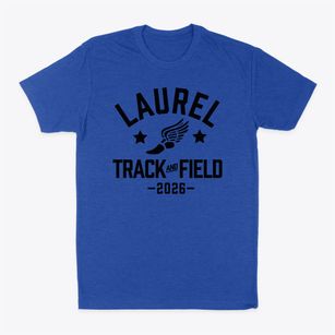 Laurel Elementary School Track and Field Classic Dad T-Shirt