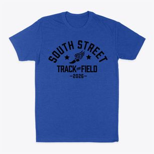 South Street Elementary School Track and Field Classic Dad T-Shirt