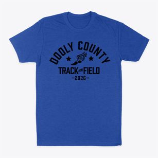 Dooly County Middle School Track and Field Classic Dad T-Shirt