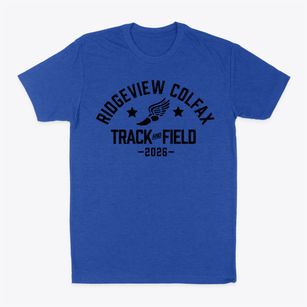 Ridgeview Colfax Elementary School Track and Field Classic Dad T-Shirt