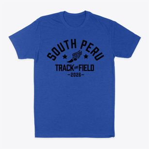 South Peru Elementary School Track and Field Classic Dad T-Shirt
