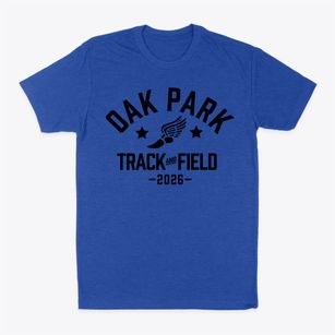 Oak Park Middle School Track and Field Classic Dad T-Shirt