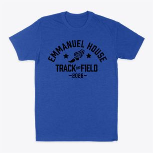 Emmanuel House Kindergarten Track and Field Classic Dad T-Shirt