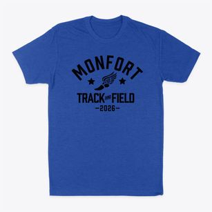Monfort Elementary School Track and Field Classic Dad T-Shirt