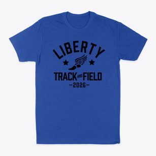 Liberty Middle School Track and Field Classic Dad T-Shirt