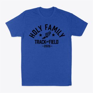 Holy Family School Track and Field Classic Dad T-Shirt