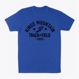 Kings Mountain High School Track and Field Classic Dad T-Shirt