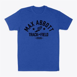Max Abbott Middle School Track and Field Classic Dad T-Shirt