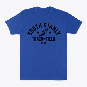 South Stanly High School Track and Field Classic Dad T-Shirt
