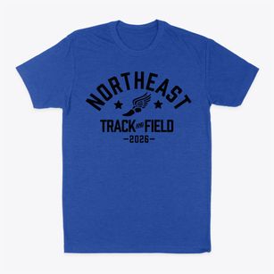 Northeast Academy For Aerospace And Advanced Tech Track and Field Classic Dad T-Shirt