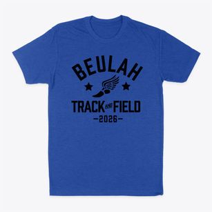 Beulah Middle School Track and Field Classic Dad T-Shirt