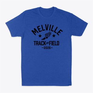 Melville Elementary School Track and Field Classic Dad T-Shirt
