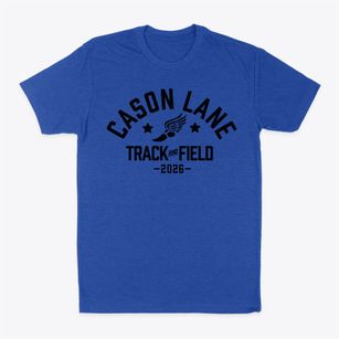 Cason Lane Academy Track and Field Classic Dad T-Shirt