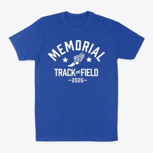 Memorial Early College High School Track and Field Classic Dad T-Shirt