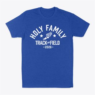 Holy Family Catholic School Track and Field Classic Dad T-Shirt