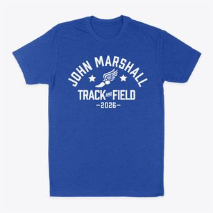 John Marshall Elementary School Track and Field Classic Dad T-Shirt
