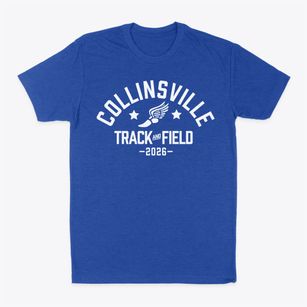 Collinsville Elementary School Track and Field Classic Dad T-Shirt