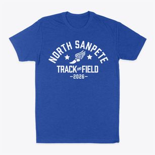 North Sanpete High School Track and Field Classic Dad T-Shirt