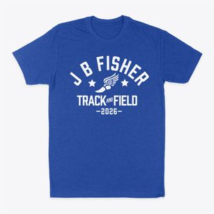 J B Fisher Model School Track and Field Classic Dad T-Shirt