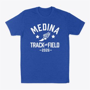 Medina Academy Track and Field Classic Dad T-Shirt