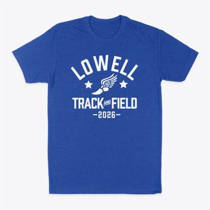 Lowell Elementary School Track and Field Classic Dad T-Shirt