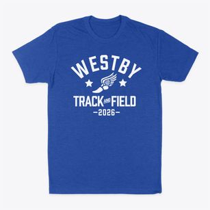 Westby Elementary School Track and Field Classic Dad T-Shirt
