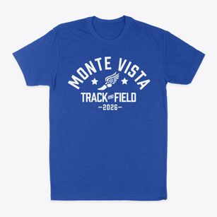 Monte Vista Elementary School Track and Field Classic Dad T-Shirt