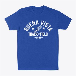 Buena Vista Elementary School Track and Field Classic Dad T-Shirt