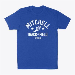 Mitchell Elementary School Track and Field Classic Dad T-Shirt